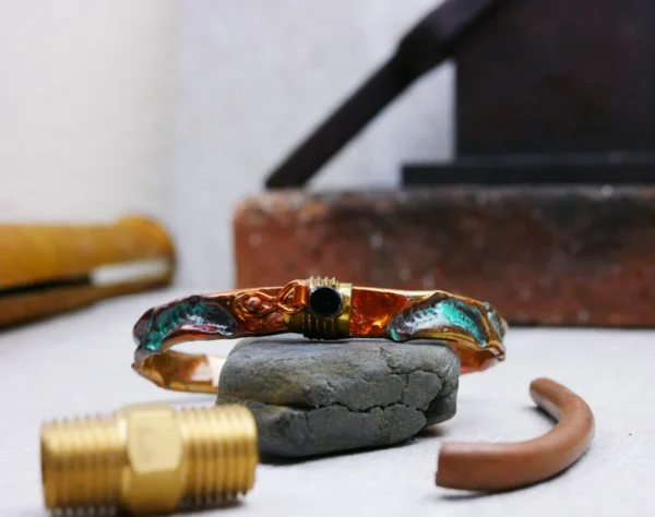 Air Chased Copper bracelet