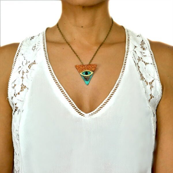 third eye chakra pendant