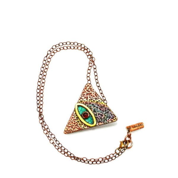 TRIANGLE EYE PENDANT 1.