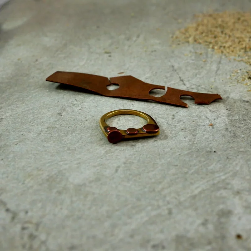MODERN GEOMETRIC RING